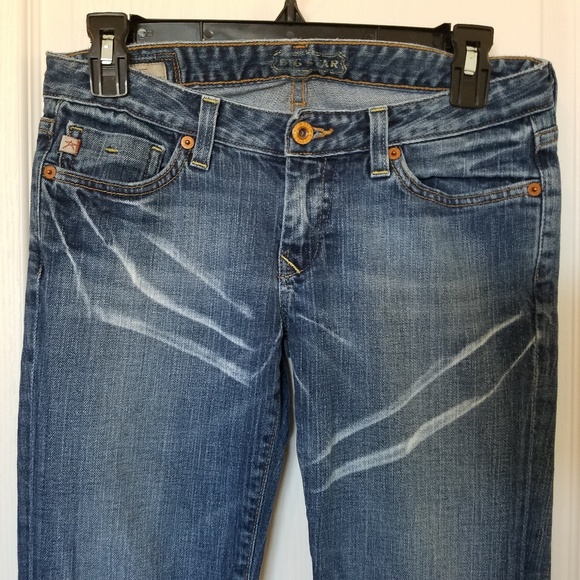 Big Star Sweet Low Boot Cut Jeans 27R - Picture 3 of 6
